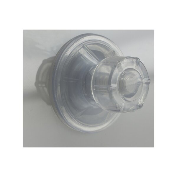 Saugnapf "Fix 47" mit Schraube, rostfrei 5er Pack, Kunststoff,transparent, Ø47mm