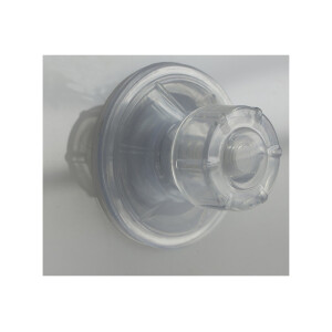 Saugnapf "Fix 47" mit Schraube, rostfrei 5er Pack, Kunststoff,transparent, Ø47mm