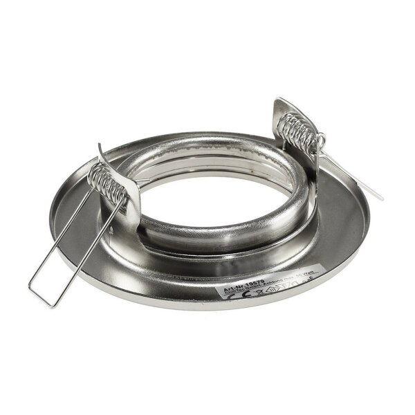 Einbaustrahler SR90 chrom-matt | schwenkbar Ø88mm | MR16/GU10