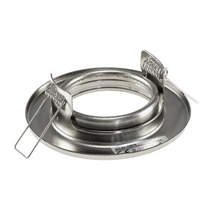 Einbaustrahler SR90 chrom-matt | schwenkbar Ø88mm | MR16/GU10