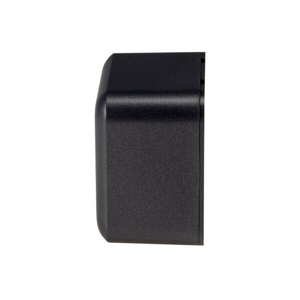 FASKO Schutzkontakt-Steckdose in Anthrazit