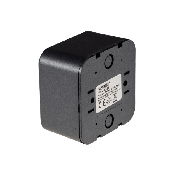 FASKO Schutzkontakt-Steckdose in Anthrazit