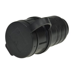 Schutzkontakt-Gummikupplung für Außen...