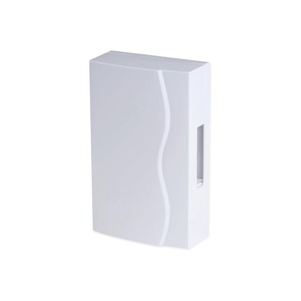 Elektro Mechanischer Doppelklang Gong 8V AC  Batteriebetrieb 9V 75dB,  Reinweiß RMG 4