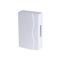 Elektro Mechanischer Doppelklang Gong 8V AC  Batteriebetrieb 9V 75dB,  Reinwei&szlig; RMG 4