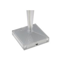 LED Akku-Tischleuchte "Foco Guapa" Li-Akku, Weiß & Warmweiß, ØxH 11x26cm