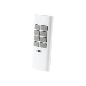 ChiliTec Pilota Casa Funksteckdosen-Set – 5x Steckdose + 2x Fernbedienung, 2300W, Slimline