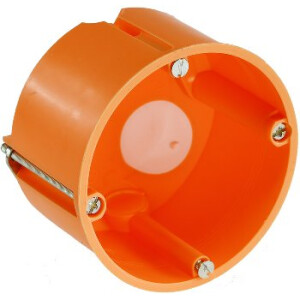 ChiliTec Unterputz UP Hohlwand-Dose | Ø68x48mm | Winddicht | Geräte-Dose nach DIN VDE 0606/EN 60670