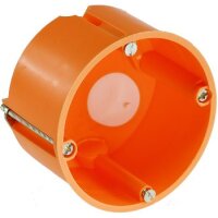 ChiliTec Unterputz UP Hohlwand-Dose | Ø68x48mm | Winddicht | Geräte-Dose nach DIN VDE 0606/EN 60670