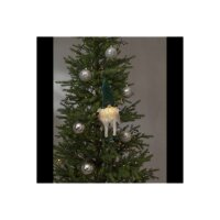 LED-Deko-Wichtel 44?cm mit grüner Mütze – Batteriebetrieben