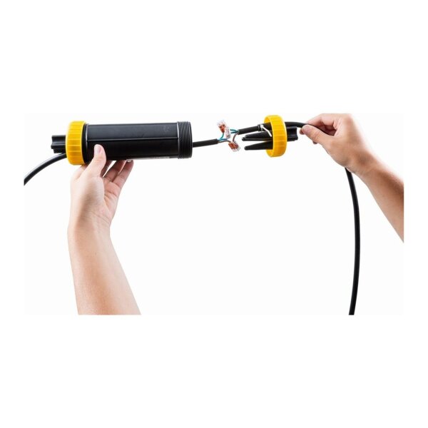 Kabelmuffe IP68 – wasserdicht 6–14mm für Außen & Erdreich