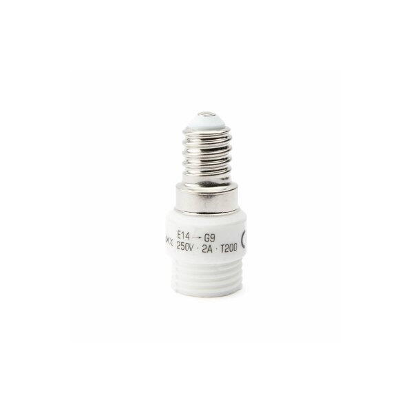 E14 auf G9 Lampenadapter – LED & Halogen Leuchtmittel nutzen
