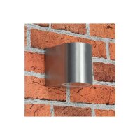 Außen-Wandleuchte CTW-1 aus Edelstahl, IP44, GU10