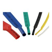 Schrumpfschlauch-Sortiment, 100-teilig in Sortimentstüte, bunt