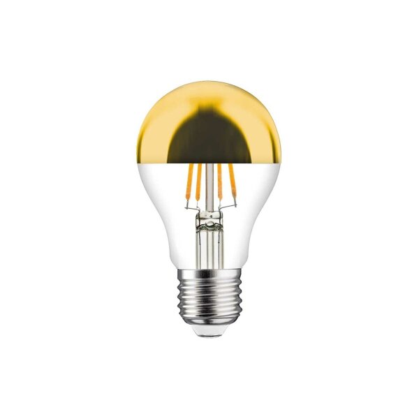 LED Filament Leuchtmittel 4W = 40W 350lm E27 Kopfspiegel Gold warmweiß 2700K