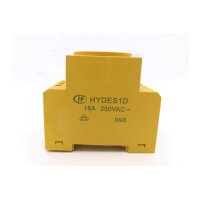 Hongfa Schutzkontakt-Steckdose Gelb – LED-Statusanzeige, 250V, 16A