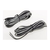 Flatpanel-Lautsprecher 2-Wege 40Watt 2 Stück  37mm flach Aufputz weiß