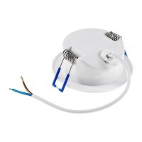 LED-Einbauleuchte "Flat-30 FR-R" 4200K Ø85x30mm, 5W, 500lm, IP44, rund, weiß