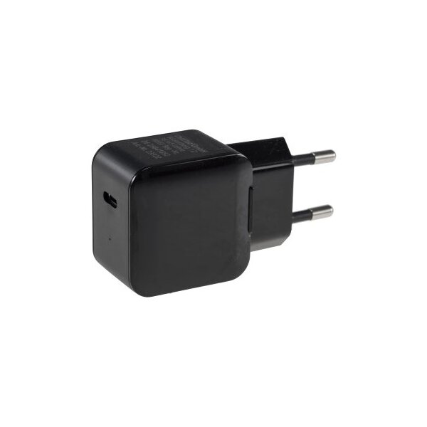 Stecker-Netzteil mit USB-C "CTN-PD20" Ein 100-240V~, 5V/9V/12V, 20W