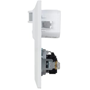 MILOS UP-Set: 160° Bewegungsmelder + Steckdose – 2-Draht, LED geeignet