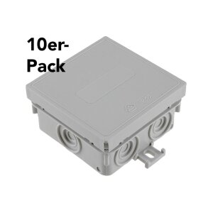 Feuchtraum-Kabelabzweigdose /-kasten, 75x75x40mm, IP54,...