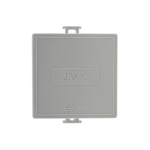 Feuchtraum-Kabelabzweigdose /-kasten, 75x75x40mm, IP54, 7-fach, grau,1 Stück