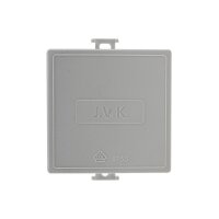 Feuchtraum-Kabelabzweigdose /-kasten, 75x75x40mm, IP54, 7-fach, grau,1 Stück