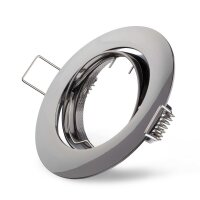 Einbaustrahler 75mm schwenkbar – Deckenstrahler Einbau GU10/MR16 Gunmetal