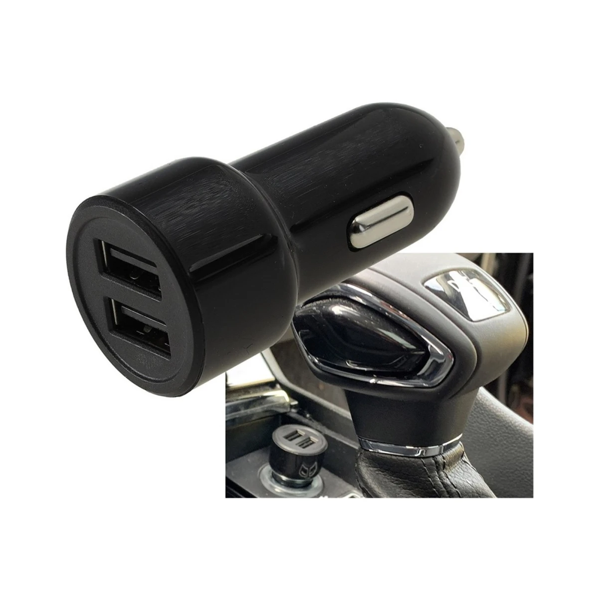USB Kfz-Ladegerät "Duo 4,8A" 24W In...
