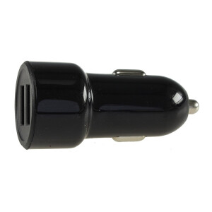 USB Kfz-Ladegerät "Duo 4,8A" 24W In 12-24V=, Out 5V= 4,8A, 2x USB