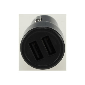 USB Kfz-Ladegerät "Duo 4,8A" 24W In 12-24V=, Out 5V= 4,8A, 2x USB