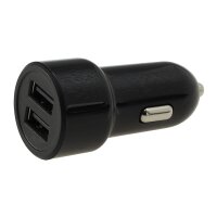 USB Kfz-Ladegerät "Duo 4,8A" 24W In 12-24V=, Out 5V= 4,8A, 2x USB