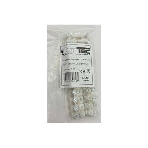 Lüsterklemme 2,5–4,0mm² 12-fach – transparent steckbar