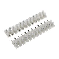 Lüsterklemme 2,5–4,0mm² 12-fach – transparent steckbar