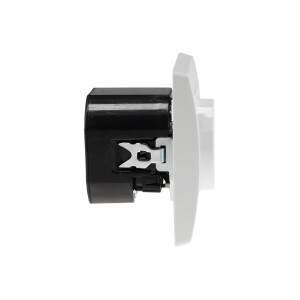 DELPHI Schutzkontakt-Steckdose, weiß 250V~/ 16A, Unterputz, USB-C / PD