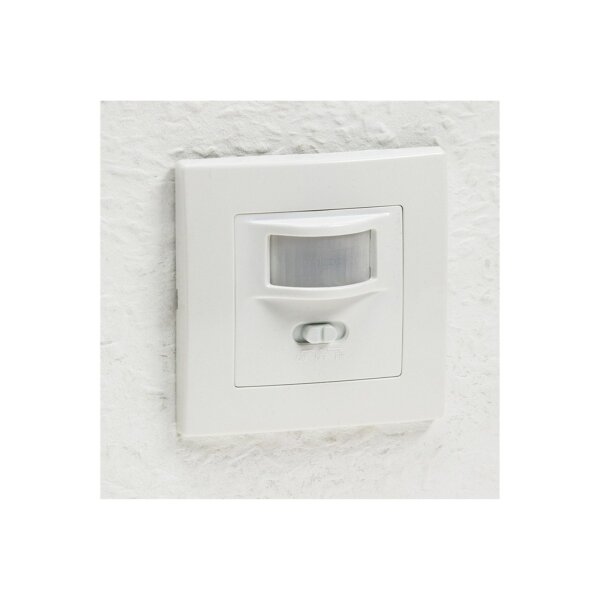Unterputz PIR-Bewegungsmelder 160° LED geeignet, 2-Draht Technik, weiß