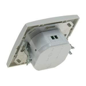 Unterputz PIR-Bewegungsmelder 160° LED geeignet, 2-Draht Technik, weiß