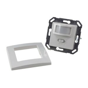 Unterputz PIR-Bewegungsmelder 160° LED geeignet, 2-Draht Technik, weiß