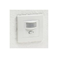 Unterputz PIR-Bewegungsmelder 160° LED geeignet, 2-Draht Technik, weiß