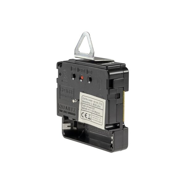 DCF Funkuhrwerk Set mit 3 Zeigersätzen – Uhrwerk für Wanduhr 6mm