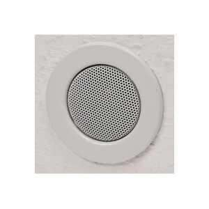 Decken-Einbaulautsprecher "Mini" Halogen-Look, 8cm Ø, 6cm Einbau, weiß
