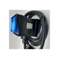 Gartensteckdose 4-fach mit Erdspieß IP44 – 2m H07RN-F