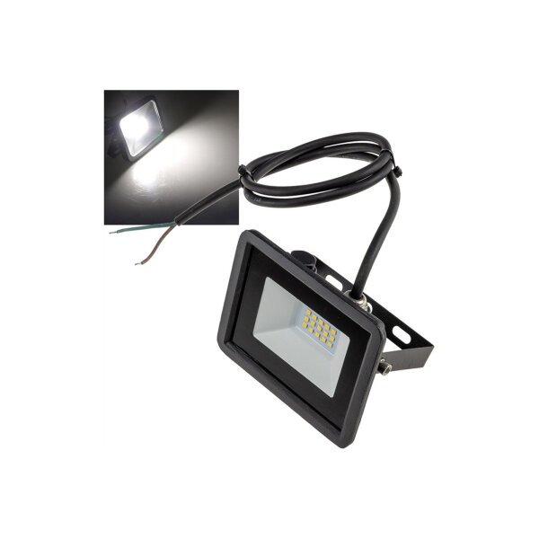 LED-Fluter SlimLine 10W, 12-24V= IP65, 750 Lumen, 4000K, neutralweiß