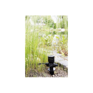 Gartensteckdose für Außen, IP44, 3-fach Einzelsteckdosen, 5+2,5+2,5m