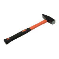 Chilitec Schlosserhammer 500 g – Fiberglas-Stiel, Softgriff, vibrationsdämpfend