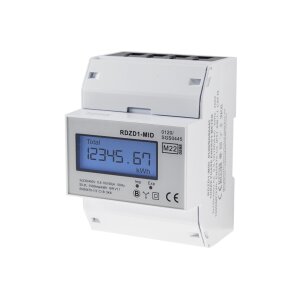 Reltech Drehstromzähler digital RDZD1-MID, 100 A,...