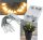 ChiliTec LED Lichterkette 2Meter 20 LEDs I Batterie Betrieb 3X AA Mignon I Dekoration für Tisch Pflanze Regal I Warmweiß