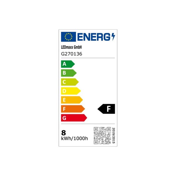 LED Filament Globe G80 8W = 60W 806lm E27 opal warmweiß 2700K