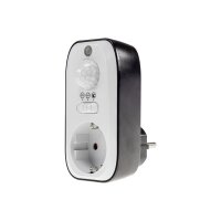 Zwischenstecker mit Bewegungsmelder & Dämmerungssensor | 1200W
