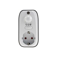 Zwischenstecker mit Bewegungsmelder & Dämmerungssensor | 1200W